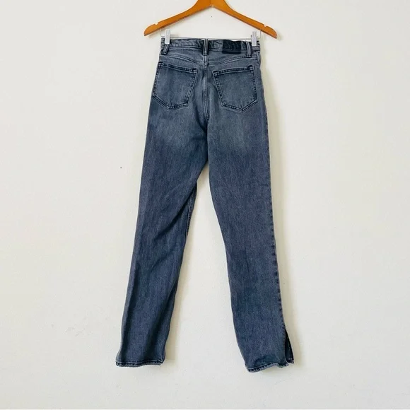 Abercrombie & Fitch SIZE 26 LONG CURVE LOVE The 90s Straight High Rise Jeans - Picture 6 of 7